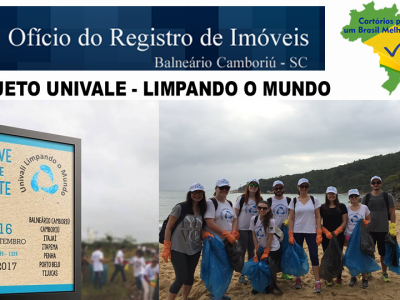 UNIVALE - Limpando o mundo 2017