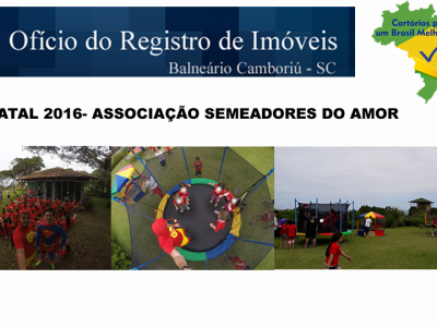 Natal 2016 - Associação Semeadores do Amor