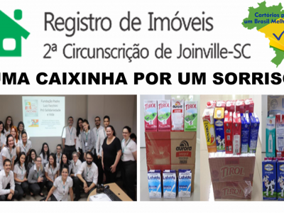 Campanha uma caixinha por um sorriso - Doação