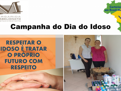 Campanha dia do Idoso