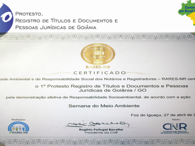 Premiação da Rede Ambiental