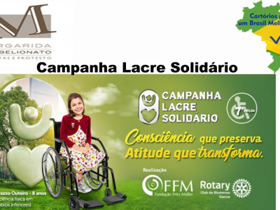 Campanha Lacre Solidário