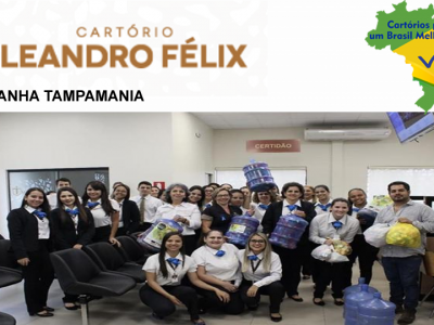 Campanha Tampamania - Cartório Leandro Félix