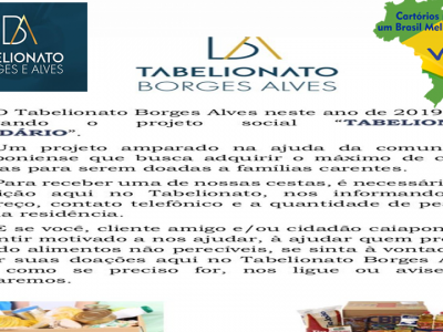 Tabelionato Solidário