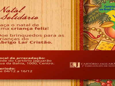 NATAL SOLIDÁRIO 2019