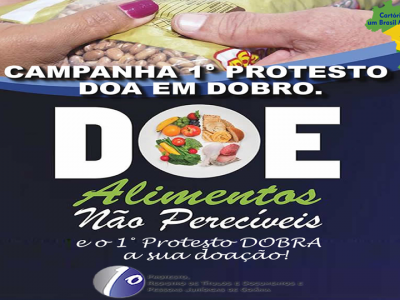 1° PROTESTO DOA EM DOBRO
