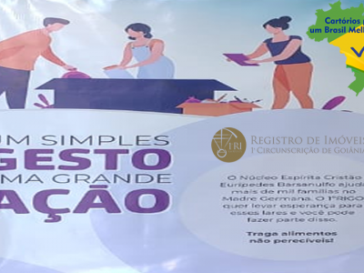 Um simples gesto uma grande ação