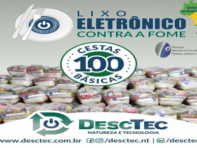 Lixo eletrônico contra a fome