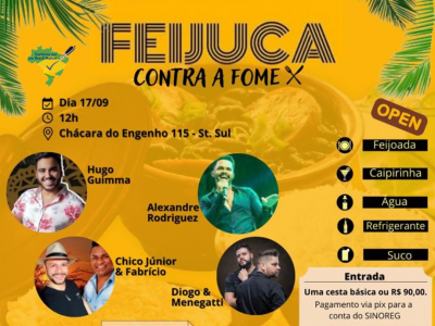 Santa feijuca contra a fome