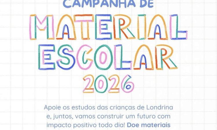 Arrecadação Material Escolar 2026
